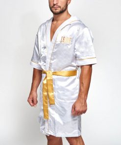 Leone 1947 North America PREMIUM BOXING GOWN Boxing Gowns & Cornerman Jackets