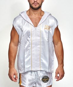 Leone 1947® North America Boxing Gowns & Cornerman Jackets PREMIUM SLEEVELESS BOXING GOWN