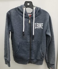 Leone 1947® North America LEONE BOY HOODY ZIPPED DENIM