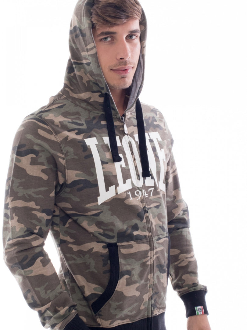 Leone 1947® North America MAN HOODIES ZIP 3 Leone 1947® North America MAN HOODIES ZIP