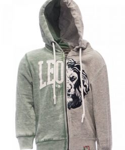 Leone 1947® North America BOY HOODY ZIPPED FLEECE Apparel