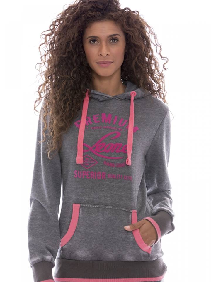 Leone 1947® North America Apparel WOMAN HOODY FLEECE 1 Leone 1947® North America Apparel WOMAN HOODY FLEECE