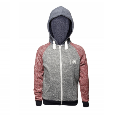 Leone 1947® North America GIRL HOODY ZIPPED FLEECE 1 Leone 1947® North America GIRL HOODY ZIPPED FLEECE