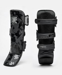 Leone 1947 North America Protections And Pads SHINGUARDS 'CAMOBLACK'