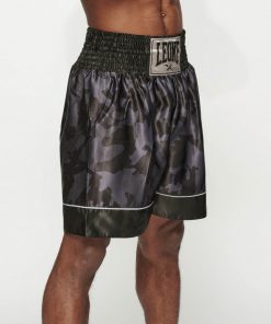 Leone 1947 North America CAMOBLACK BOXING SHORTS Sportswear