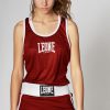 Leone 1947 North America MATCH WOMAN BOXING SINGLET Sleeveless T-Shirts & Tanks