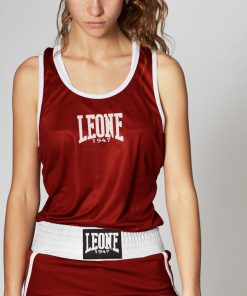 Leone 1947 North America MATCH WOMAN BOXING SINGLET Sleeveless T-Shirts & Tanks