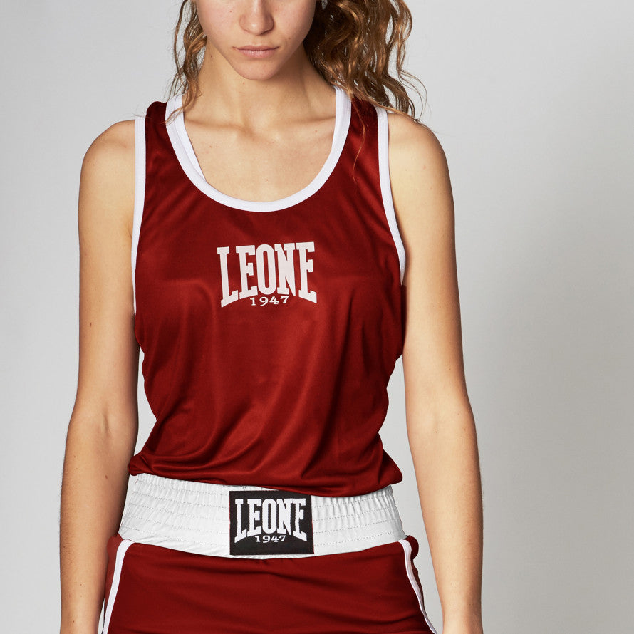 Leone 1947 North America MATCH WOMAN BOXING SINGLET Sleeveless T-Shirts & Tanks 1 Leone 1947 North America MATCH WOMAN BOXING SINGLET Sleeveless T-Shirts & Tanks