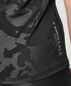 Leone 1947 North America Sleeveless T-Shirts & Tanks WOMEN CAMOBLACK TANK