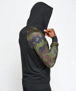Leone 1947 North America CAMO HOODED LIGHT SWEATSHIRT Sportswear