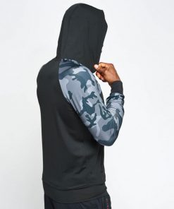 Leone 1947 North America CAMO HOODED LIGHT SWEATSHIRT Sportswear