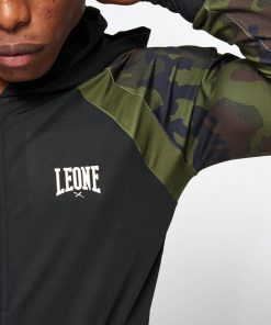 Leone 1947 North America CAMO HOODED LIGHT SWEATSHIRT Sportswear