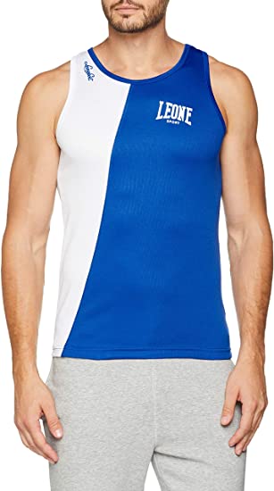 Leone 1947 Sleeveless T-Shirts & Tanks LINEAR BOXING SINGLET 2 Leone 1947 Sleeveless T-Shirts & Tanks LINEAR BOXING SINGLET