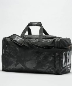 Leone 1947 North America GYM BAG CAMOBLACK Sporting Bags & Back Packs