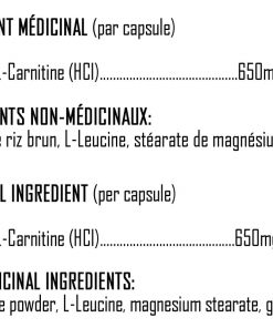 Leone 1947® North America ACETYL L-CARNITINE Iron Spring