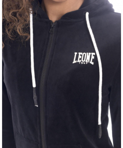 Leone 1947® North America Apparel VELOUR WOMAN CHENILLE HOODY