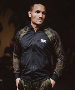 Leone 1947 North America CAMO HOODED LIGHT SWEATSHIRT Sportswear