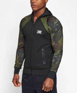 Leone 1947 North America CAMO HOODED LIGHT SWEATSHIRT Sportswear