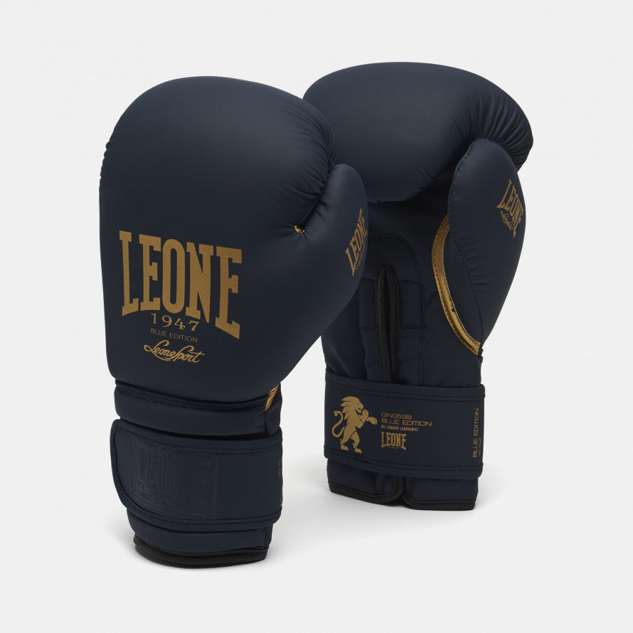 Leone America 1947 BLUE EDITION BOXING GLOVES 1 Leone America 1947 BLUE EDITION BOXING GLOVES