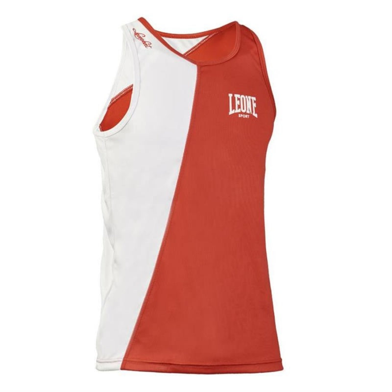Leone 1947 Sleeveless T-Shirts & Tanks LINEAR BOXING SINGLET 1 Leone 1947 Sleeveless T-Shirts & Tanks LINEAR BOXING SINGLET