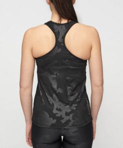 Leone 1947 North America Sleeveless T-Shirts & Tanks WOMEN CAMOBLACK TANK