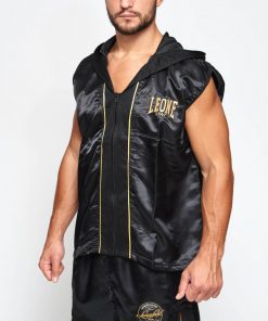 Leone 1947® North America Boxing Gowns & Cornerman Jackets PREMIUM SLEEVELESS BOXING GOWN