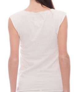 Leone 1947® North America WOMEN'S WHITE SLEEVELESS T-SHIRT 8 Leone 1947® North America WOMEN'S WHITE SLEEVELESS T-SHIRT