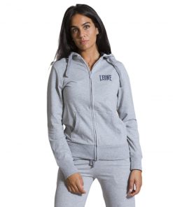 Leone 1947® North America WOMAN HOODY FLEECE ZIP Apparel