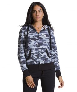 Leone 1947® North America WOMAN HOODY FLEECE ZIP Apparel