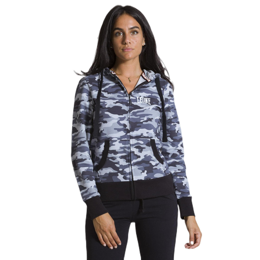 Leone 1947® North America WOMAN HOODY FLEECE ZIP Apparel 1 Leone 1947® North America WOMAN HOODY FLEECE ZIP Apparel