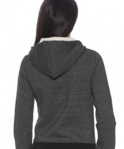 Leone 1947® North America Apparel WOMAN HOODY ZIPPED FLEECE