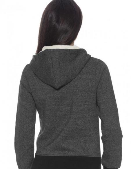 Leone 1947® North America Apparel WOMAN HOODY ZIPPED FLEECE 2 Leone 1947® North America Apparel WOMAN HOODY ZIPPED FLEECE