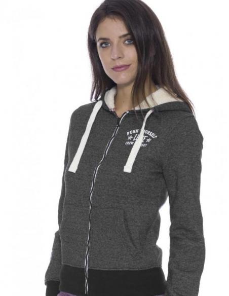 Leone 1947® North America Apparel WOMAN HOODY ZIPPED FLEECE 3 Leone 1947® North America Apparel WOMAN HOODY ZIPPED FLEECE