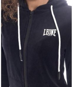 Leone 1947® North America Apparel VELOUR WOMAN SET CHENILLE HOODY FULL ZIP