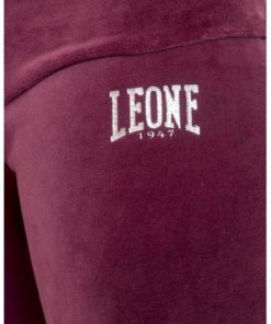 Leone 1947® North America Apparel VELOUR WOMAN SET CHENILLE HOODY FULL ZIP